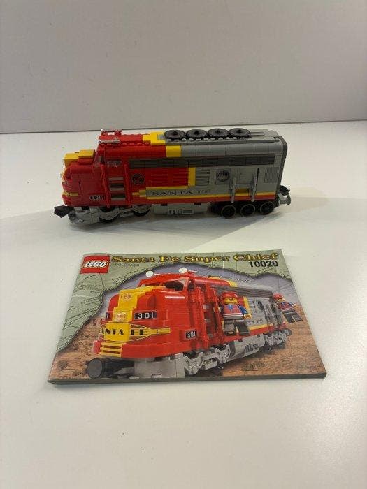 Lego Set - 10020 - Train - RARE -SANTA FE SUPER CHIEF -, Kinderen en Baby's, Speelgoed | Duplo en Lego