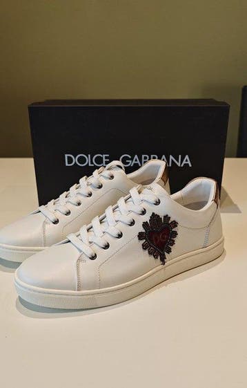 Dolce & Gabbana - Portofino heart patch - Sneakers - Taille, Vêtements | Hommes, Chaussures