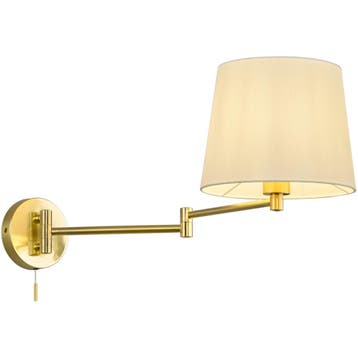 LED Wandlamp Mat Goud - Moderne LED Vloerlamp & Wandverlicht, Verzenden, Nieuw