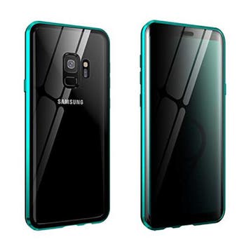 Samsung Galaxy A8 Plus Magnetisch 360° Hoesje met Tempered, Verzenden, Nieuw