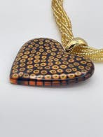 Murano-glas - Ketting met hanger - Murano-glas met murrines
