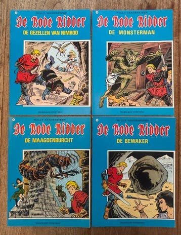De Rode Ridder 102 t/m 109, 112, 113, 116 en 119 - 12 Comic, Nieuw