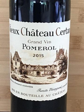 2015 Vieux Château Certan - Pomerol - 1 Bouteille (0,75 l)