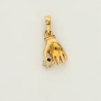 Pendentif - 18 carats Or jaune Diamant (Naturelle)
