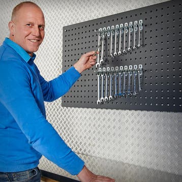 Datona Basis set haken voor gereedschapsbord - 5 cm -, Ophalen of Verzenden, Nieuw