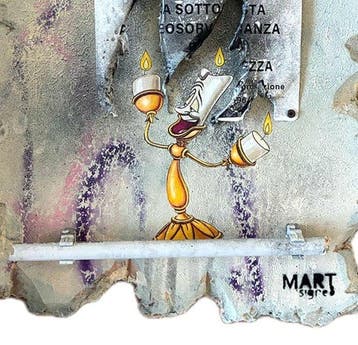 Mart Signed - Lumière( DISNEY VANDAL)