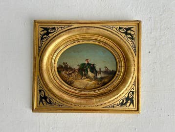 Scuola Napoletana (XIX), Toegeschreven aan - Lassalto delle