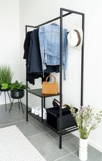 2dekans | House Nordic Wandrek Vita Zwart, Huis en Inrichting, Ophalen of Verzenden, Nieuw