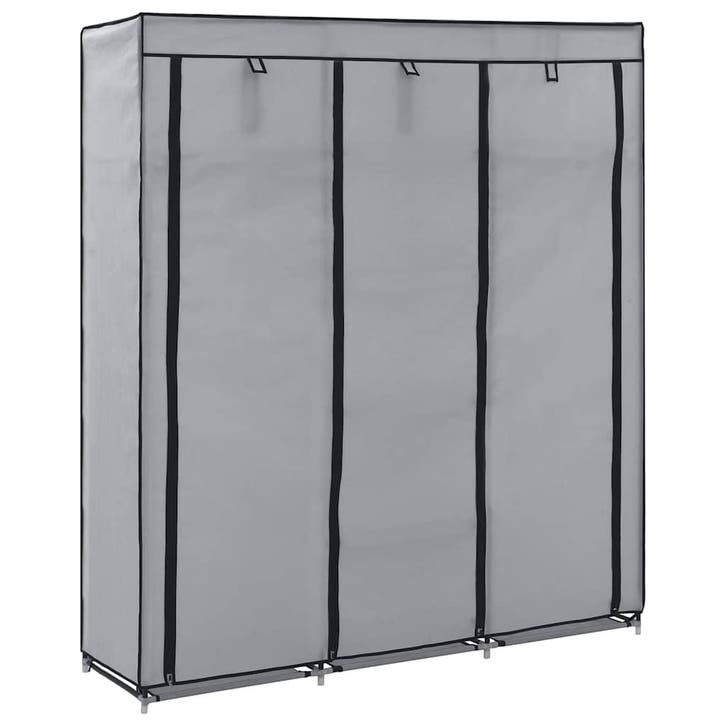 vidaXL Kledingkast met vakken en stangen 150x45x175 cm stof, Huis en Inrichting, Kasten | Kleerkasten, Nieuw, Verzenden