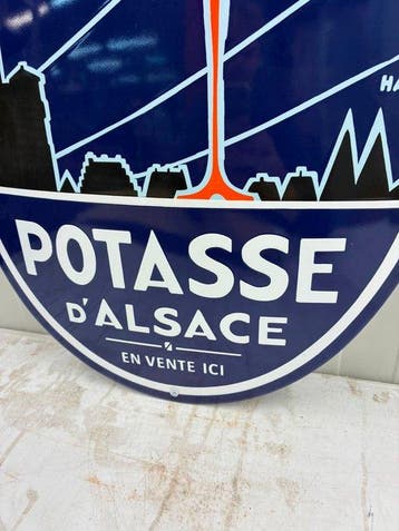 Potasse d’Alsace – Hansi Ooievaar – Ovaal Emaille