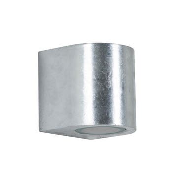 Wandverlichting modern Big Noa Muurlamp Zink, Verzenden, Nieuw
