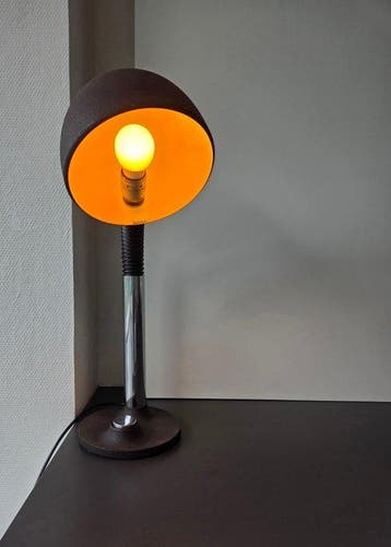Hillebrand - Bureaulamp - Metaal, Chroom - Hillebrand Model, Antiek en Kunst