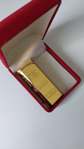 Gold Lighter Luxury Electric - Zonder minimumprijs -, Verzamelen, Nieuw