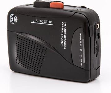 GPO KW938B - Walkman, FM-radio, in-ear oordopjes, Verzenden