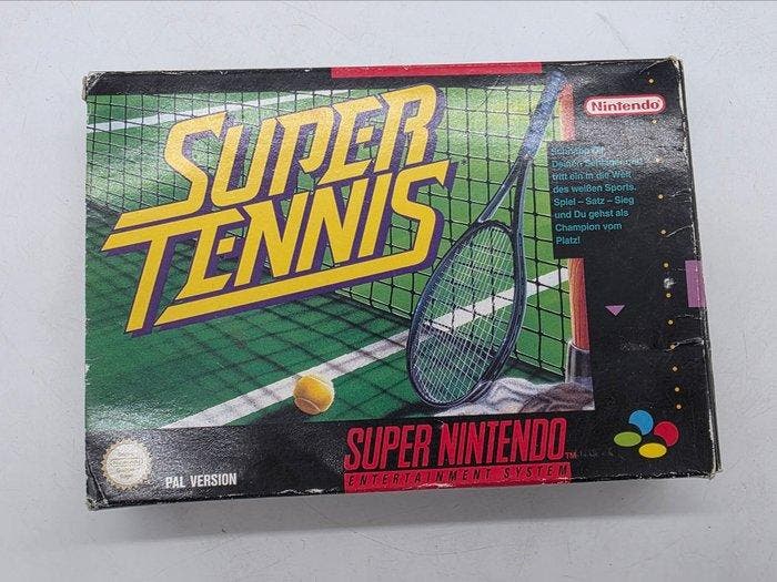 Nintendo - Snes - Rare - Super Tennis - First Edition - PAL, Games en Spelcomputers, Spelcomputers | Overige Accessoires