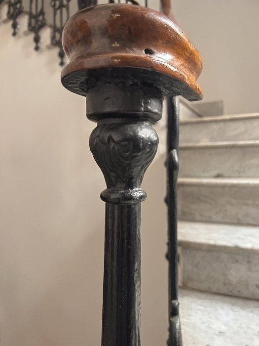 Liberty Balustrade (22) - 1900-1910 - Garde-corps Liberty en, Antiquités & Art, Art | Objets design