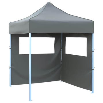 vidaXL Partytent 200 x 200 x 315 cm Antraciet Oxford Stof, Verzenden, Nieuw
