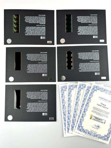 Rambo – Rare Complete Saga Set of 5 Mounted 35mm Film Cells, Collections