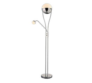 Trio CHRIS vloerlamp | LED | chroom | 30 x 180 cm | IP20 | 1, Verzenden
