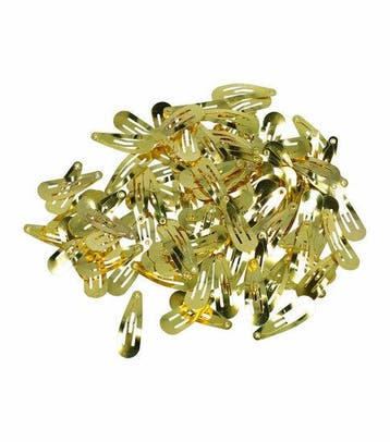 DIY haarspeld klikklak 3 cm – metalen klikklakspeldjes –, Nieuw