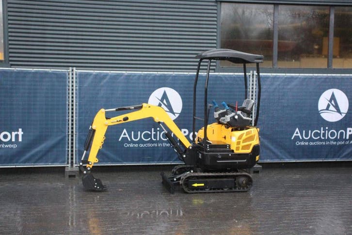 Veiling: Minigraver JPC KV15 Diesel 12pk 2025 Nieuw, Zakelijke goederen, Machines en Bouw | Kranen en Graafmachines, Ophalen