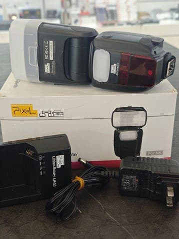 Pixel X900N - Speedlite Flash for Nikon (For NK) - With, TV, Hi-fi & Vidéo