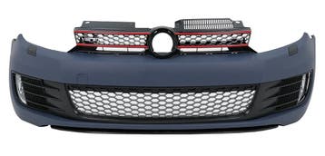 VW Golf 6 Voorbumper GTI Look met Grillen