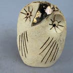 Ewa Budzowska - No reserve- the OWL- with 24carat gold)