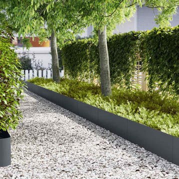 vidaXL Grasafscherming 20 st 100 x 0,05 x 30 cm Koud Gewalst, Verzenden, Nieuw