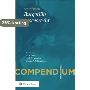 Compendium Burgerlijk procesrecht 9789013140538 A.S. Rueb, Verzenden, Gelezen, A.S. Rueb