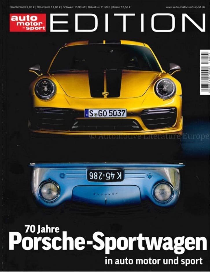 70 JAHRE PORSCHE-SPORTWAGEN IN AUTO MOTOR UND SPORT, Boeken, Auto's | Boeken, Ophalen of Verzenden