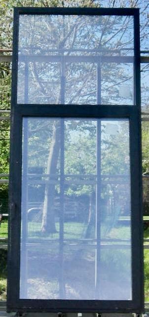 steellook aluminium terrasraam , chassis 116 x 275 zwart, Bricolage & Construction, Châssis & Portes coulissantes, Enlèvement ou Envoi