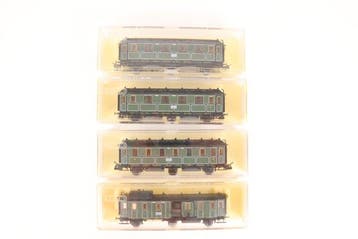 Trix H0 - 3735/3736/3737 - Wagon de passagers pour trains