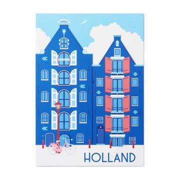 Orange Panda Holand Canal Houses Royal blue, Divers, Ophalen of Verzenden