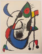 Joan Miro (1893-1983) - Originallithografie V + IX, Antiek en Kunst