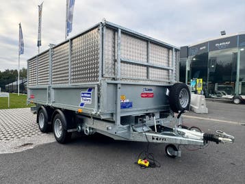 Ifor Williams TT3621 Kipper 362x195cm 3500kg Oprijrampen LED, Ophalen, Nieuw