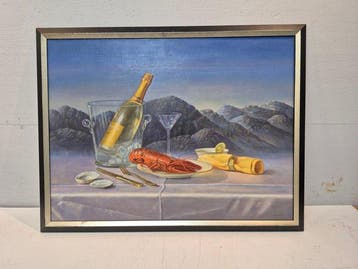 E.P Moleveld (1946-) - Dinner