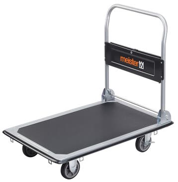 Meister Platformwagen 300kg | Retour deal | 34% Korting, Doe-het-zelf en Bouw, Transportwagens, Verzenden, Zo goed als nieuw, Transportkar