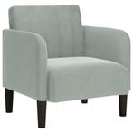 Fauteuil Lichtgrijs 54cm | Retour deal | Snel weg!, Gebruikt, Verzenden, Minder dan 75 cm, Stof