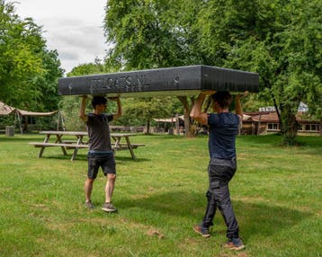 Lichtgewicht Werkvlot / Werkponton Kopen of Huren 300x124 cm, Verzenden