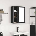 vidaXL Badkamerwandkast met spiegel 50x21x60 cm eikenkleurig, Huis en Inrichting, Verzenden, Nieuw