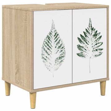 vidaXL Badkamerkast HANAU Sonoma 60 x 40 x 60 cm Bewerkt, Verzenden, Nieuw