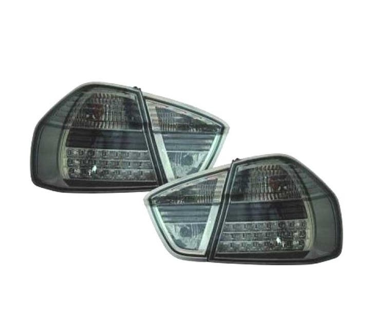 FEUX ARRIÈRE POUR BMW E90 05-08 LED FOND CHROMÉ FUMÉ, Autos : Pièces & Accessoires, Éclairage, Envoi