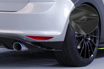 Achterskirt voor VW Golf 7 GTI/ GTD/ GTE/ e-Golf HA263-C, Verzenden
