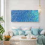 Maria Ruisi - Aqua Genesis—Four Energies in Motion 117cm