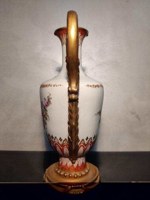 Vaas - Keramiek - Verfijnde antieke vaas, Antiek en Kunst, Antiek | Glaswerk en Kristal