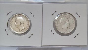 Italië. N. 300 Monete R. It. di cui N. 2 Monete in Argento e