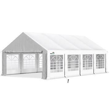 MaxxGarden Partytent 4x8m Prof 220gr 38mm (Buizententen), Ophalen of Verzenden