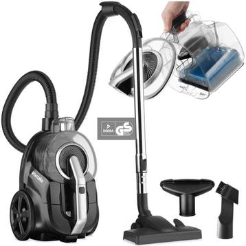 Stofzuiger VC900, 900 W, zakloos, harde vloer en tapijt, Electroménager, Verzenden