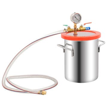 vidaXL Vacuümkamer 5,5 L roestvrij staal, Verzenden, Nieuw